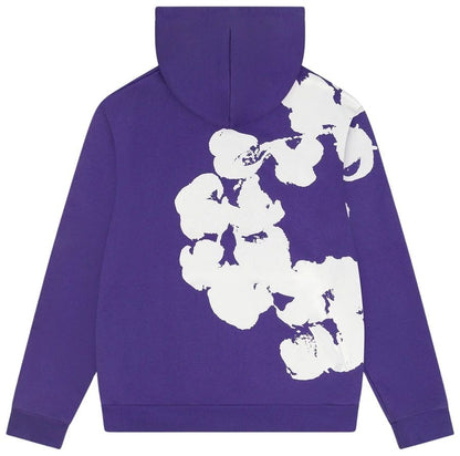 Denim Tears Big Cotton Wreath Sweatshirt Purple