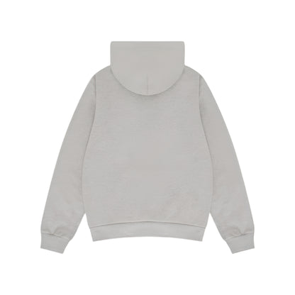 Denim Tears Embroidered Logo Hoodie Grey