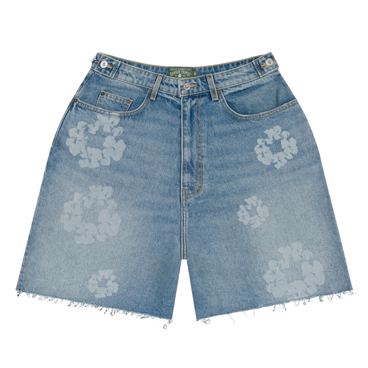 Denim Tears Laser Wreath Denim Short Light Wash