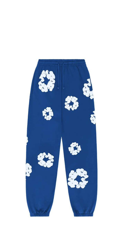 Denim Tears The Cotton Wreath Sweatpants Royal Blue