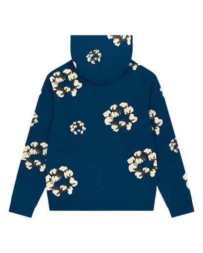 Denim Tears x CPFM Cactus Tears Wreath Hoodie Blue