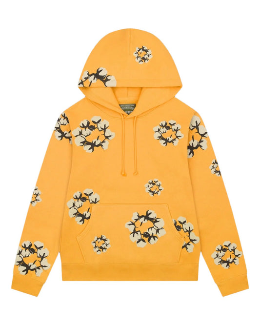 Denim Tears x CPFM Cactus Tears Wreath Hoodie Yellow