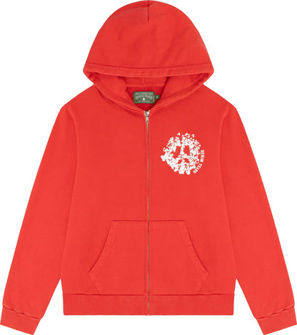 Denim Tears Denim University Zip Hoodie Red