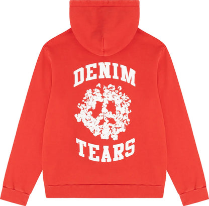 Denim Tears Denim University Zip Hoodie Red