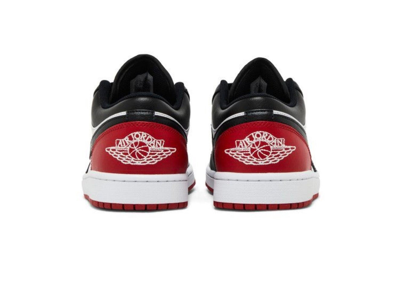 Jordan 1 Low Bred Toe 2.0