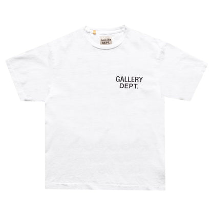 Gallery Dept. Souvenir T-Shirt White Black