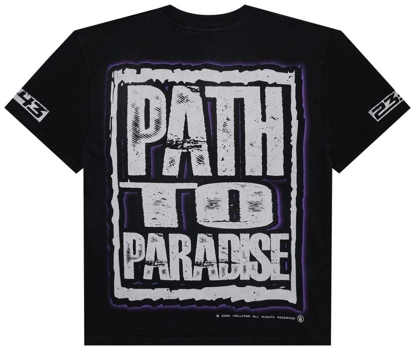 Hellstar Jesus Freak T-Shirt Purple