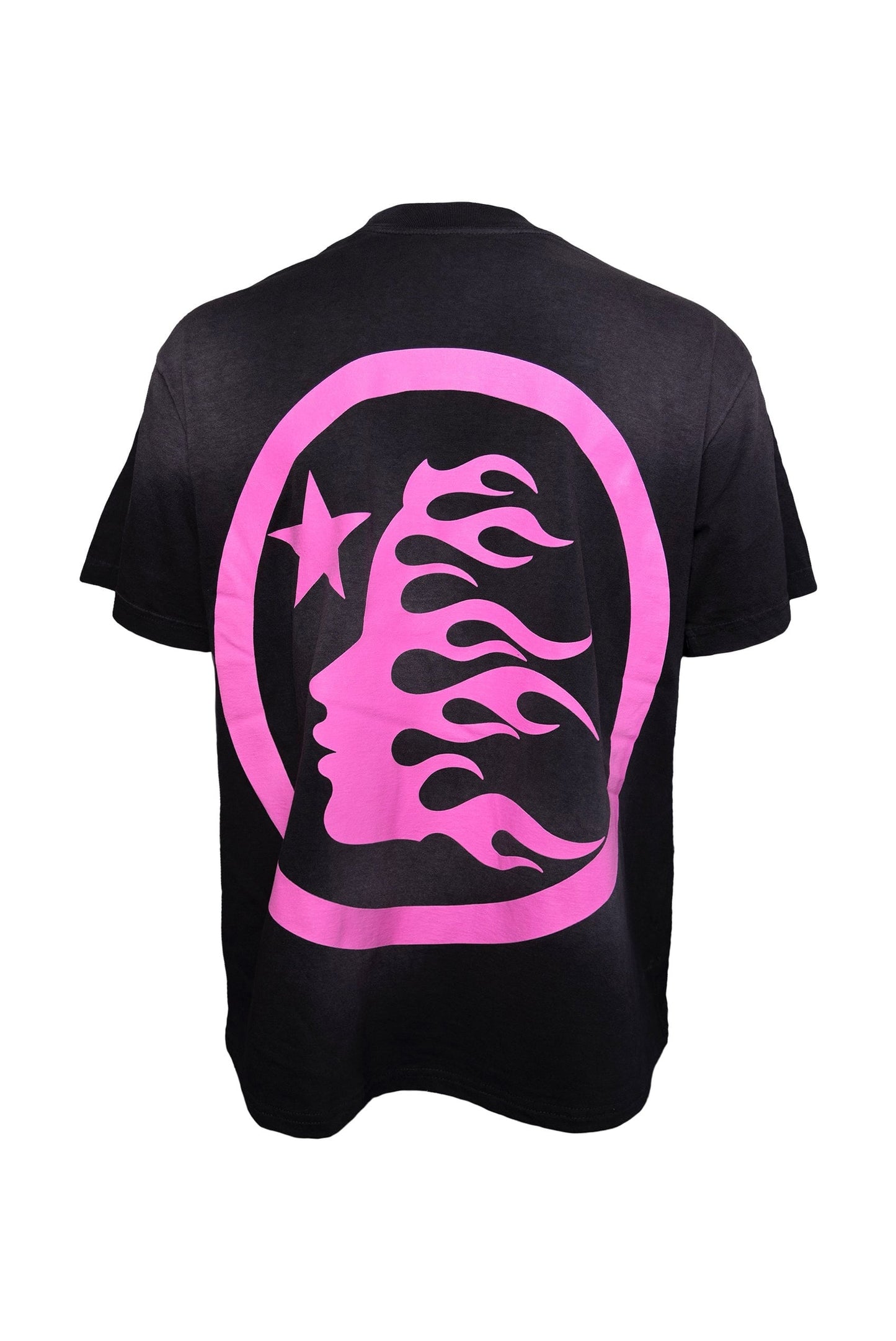 Hellstar Classic Rhinestone Logo T-Shirt Pink