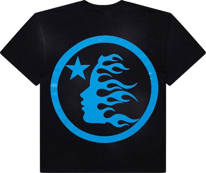 Hellstar Classic T-shirt (Gel Print) Black/Blue