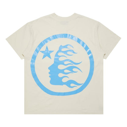 Hellstar Classic T-shirt (Gel Print) White/Blue