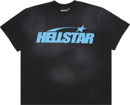 Hellstar Classic T-shirt (Regular Print) Black/Blue