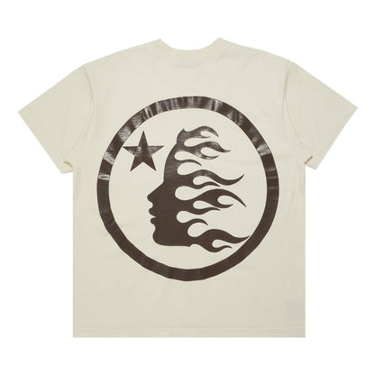 Hellstar Classic T-shirt (Gel Print) White/Brown