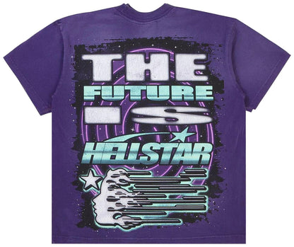 Hellstar Goggles T-Shirt Purple