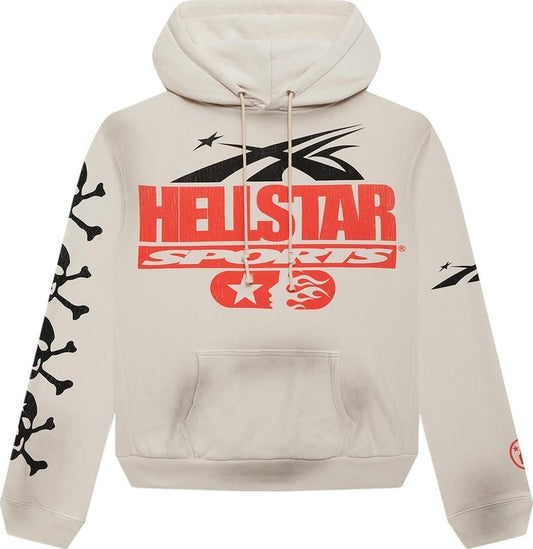 Hellstar If You Dont Like Us Beat Us Hoodie White