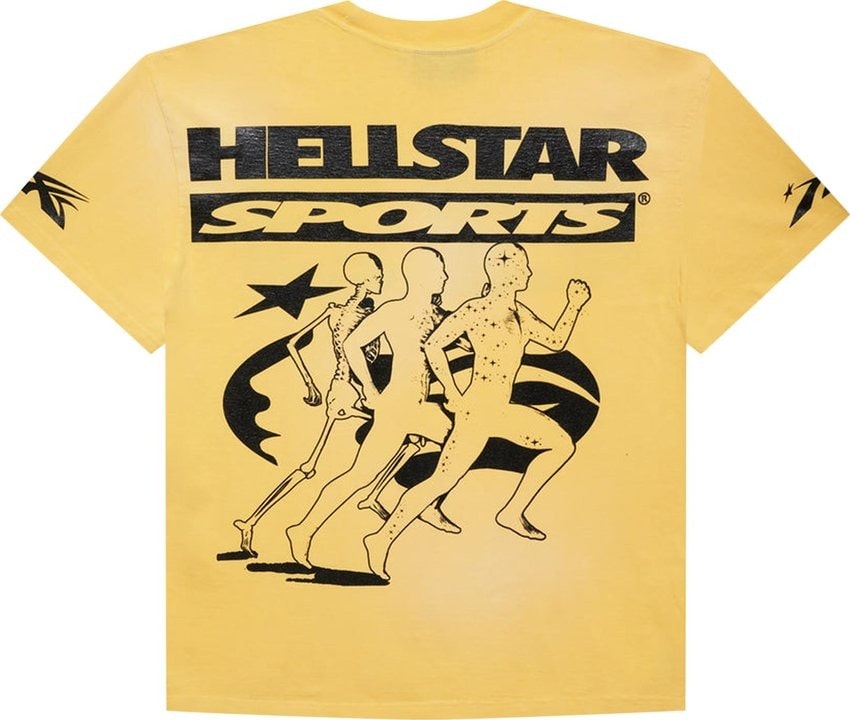 Hellstar Marathon T-shirt Yellow