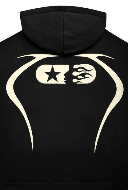 Hellstar Sports Hoodie Jet Black