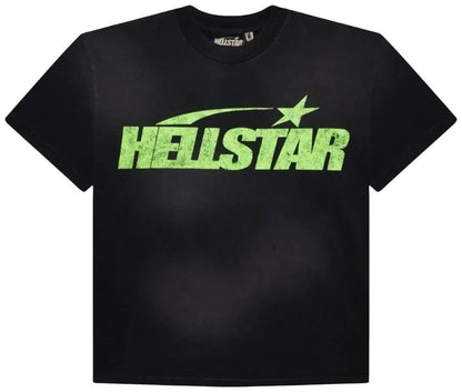 Hellstar Classic T-shirt Black/Green