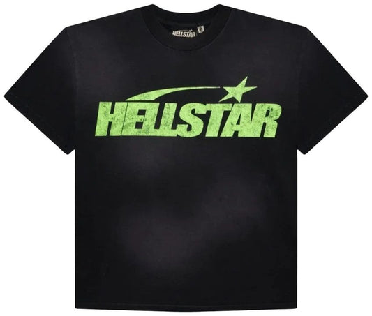 Hellstar Classic T-shirt Black/Green