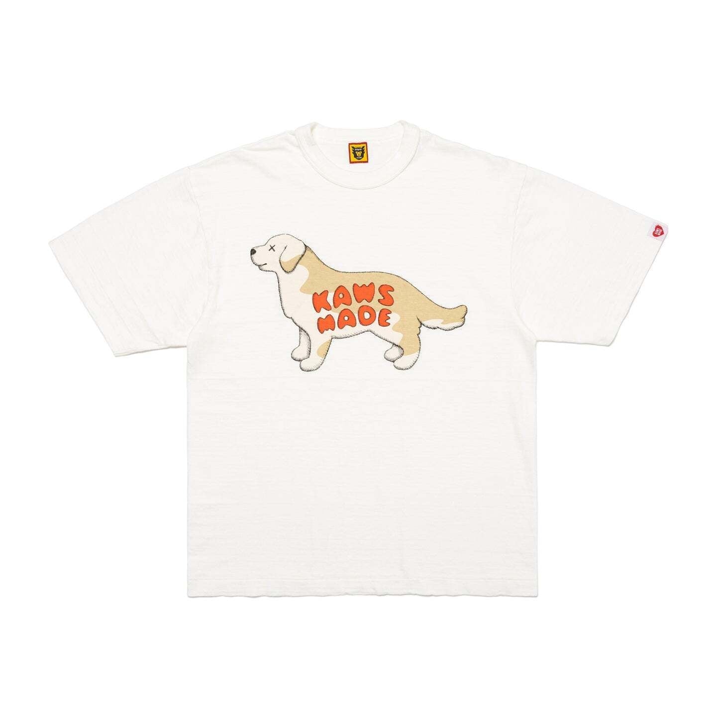 Human Made x KAWS Graphic Dog T-shirt White