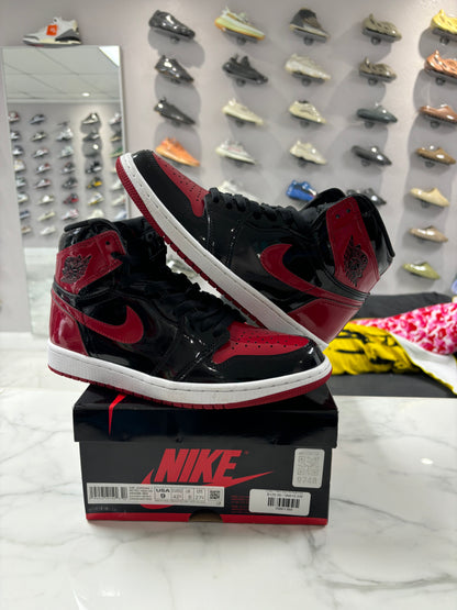 Jordan 1 Retro High OG Patent Bred (PREOWNED)