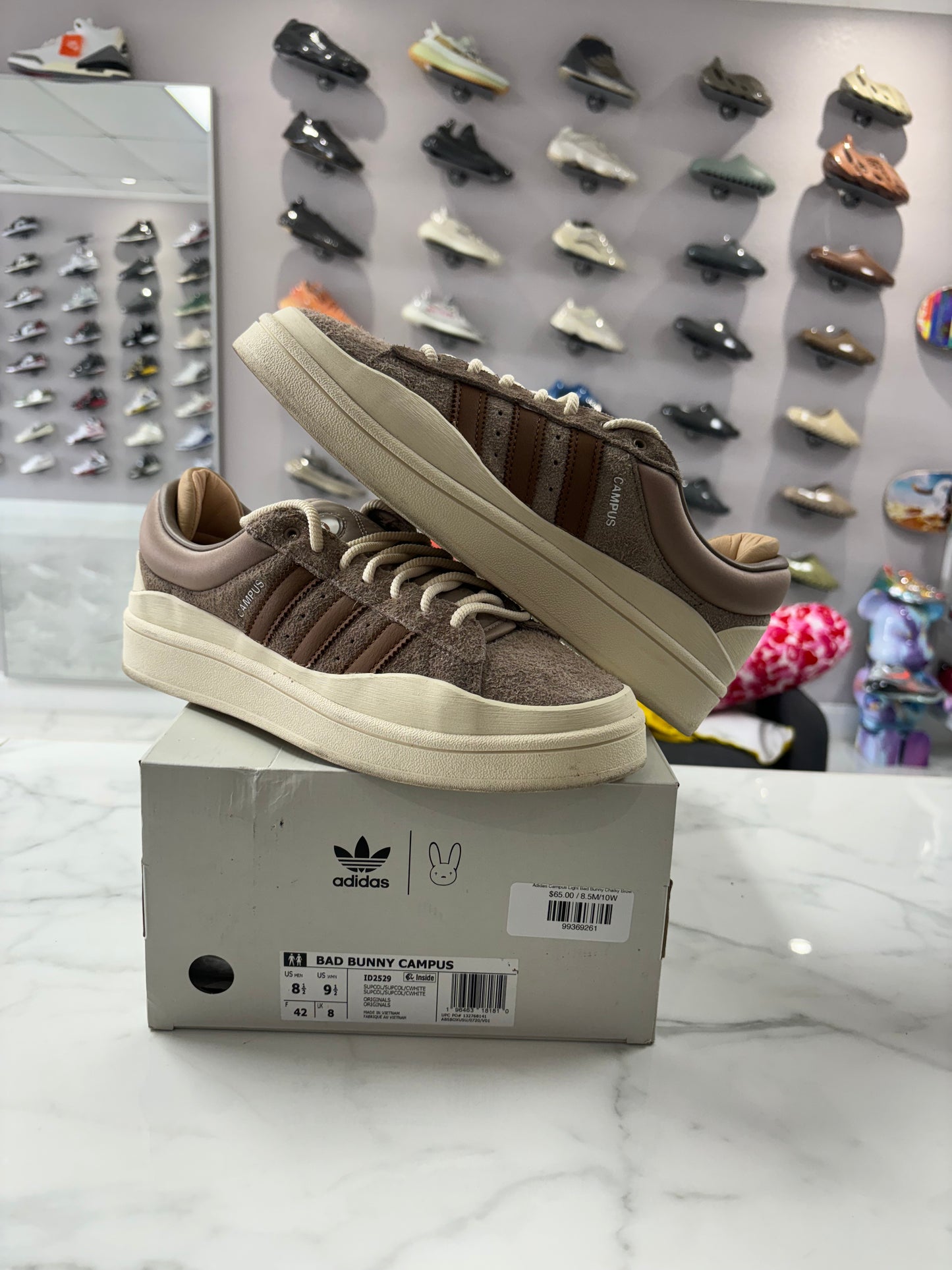 Adidas Campus Light Bad Bunny Chalky Brown (PREOWNED)