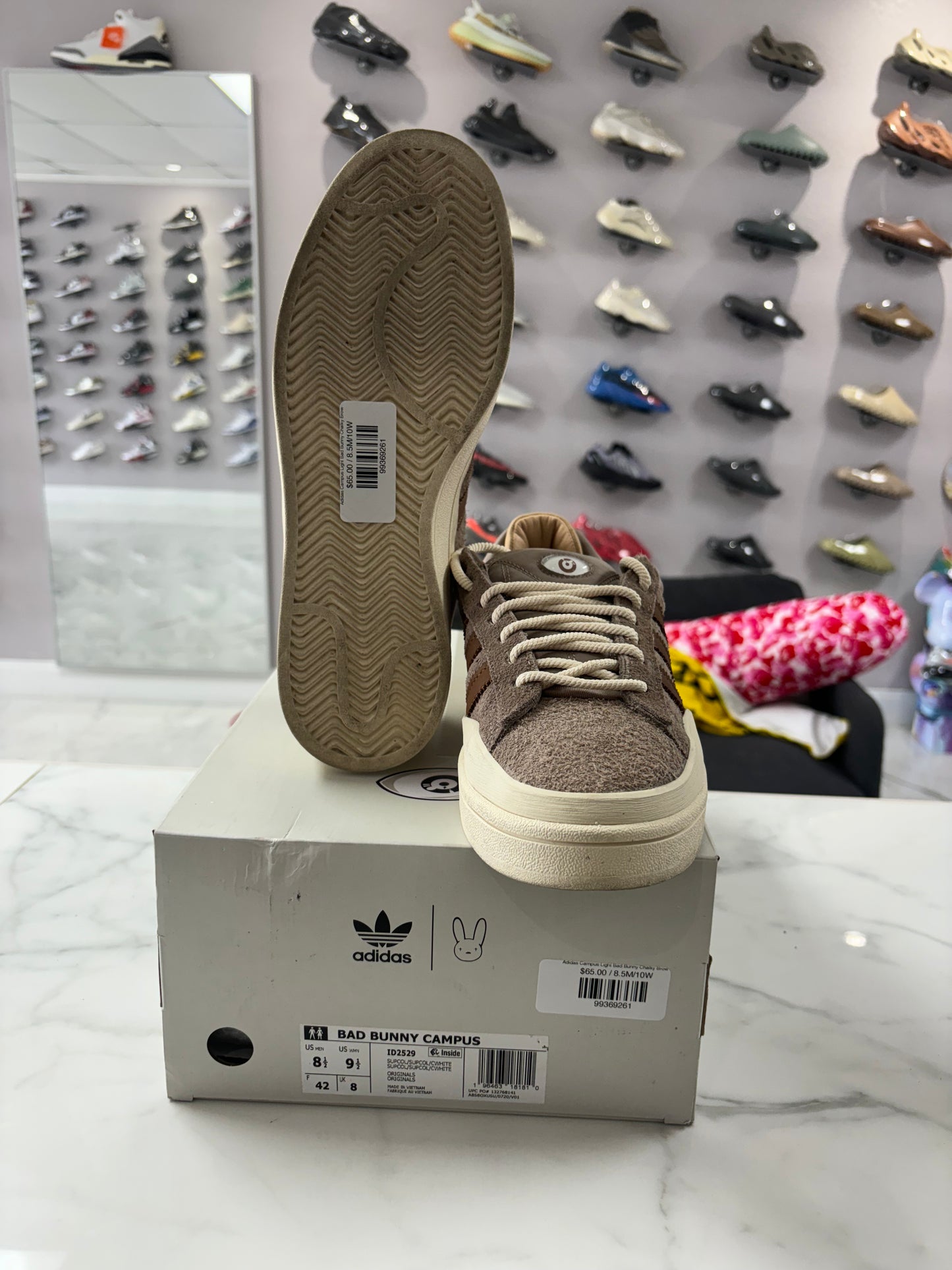 Adidas Campus Light Bad Bunny Chalky Brown (PREOWNED)