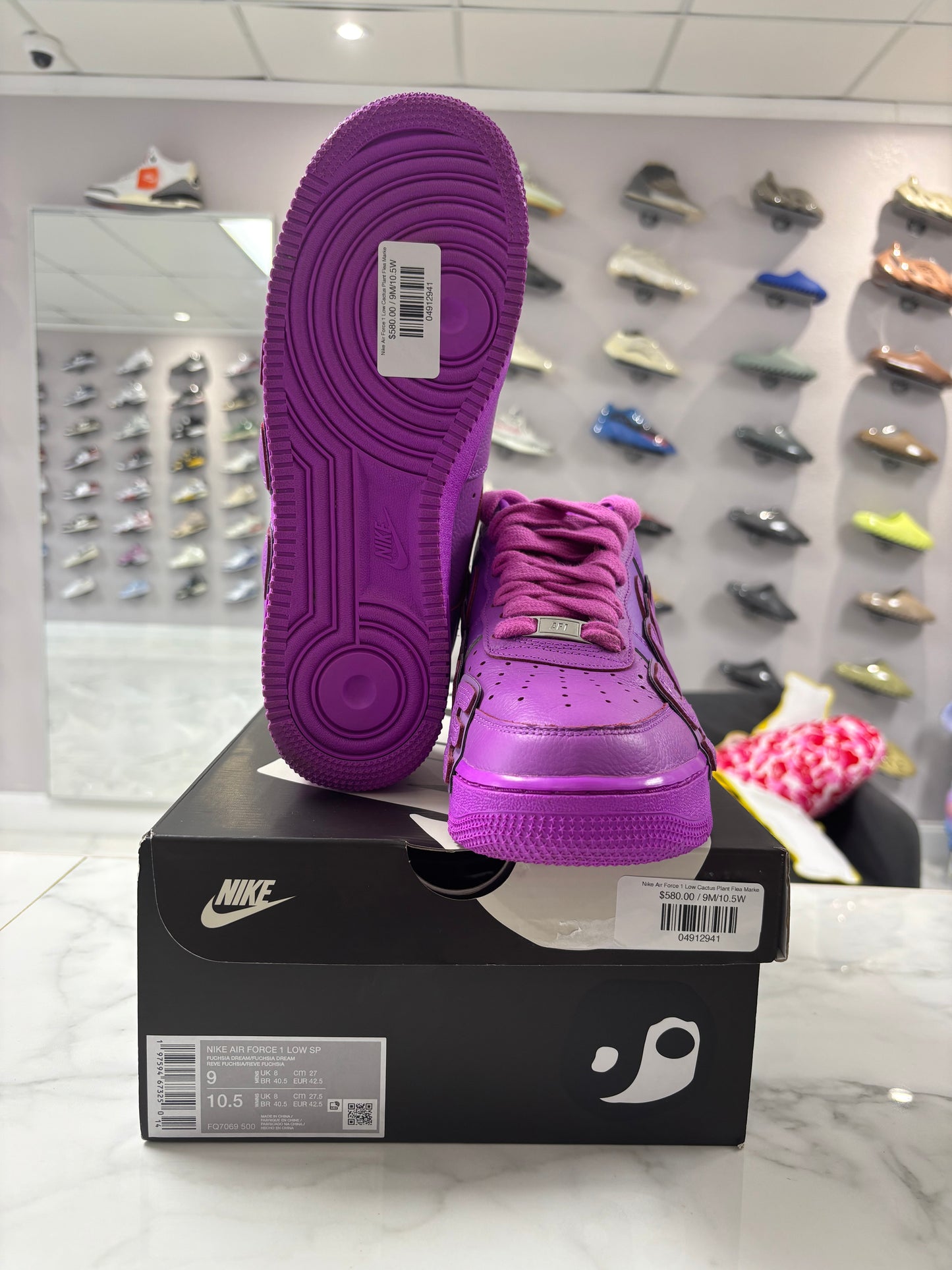 Nike Air Force 1 Low Cactus Plant Flea Market Fuchsia Dream (PREOWNED)