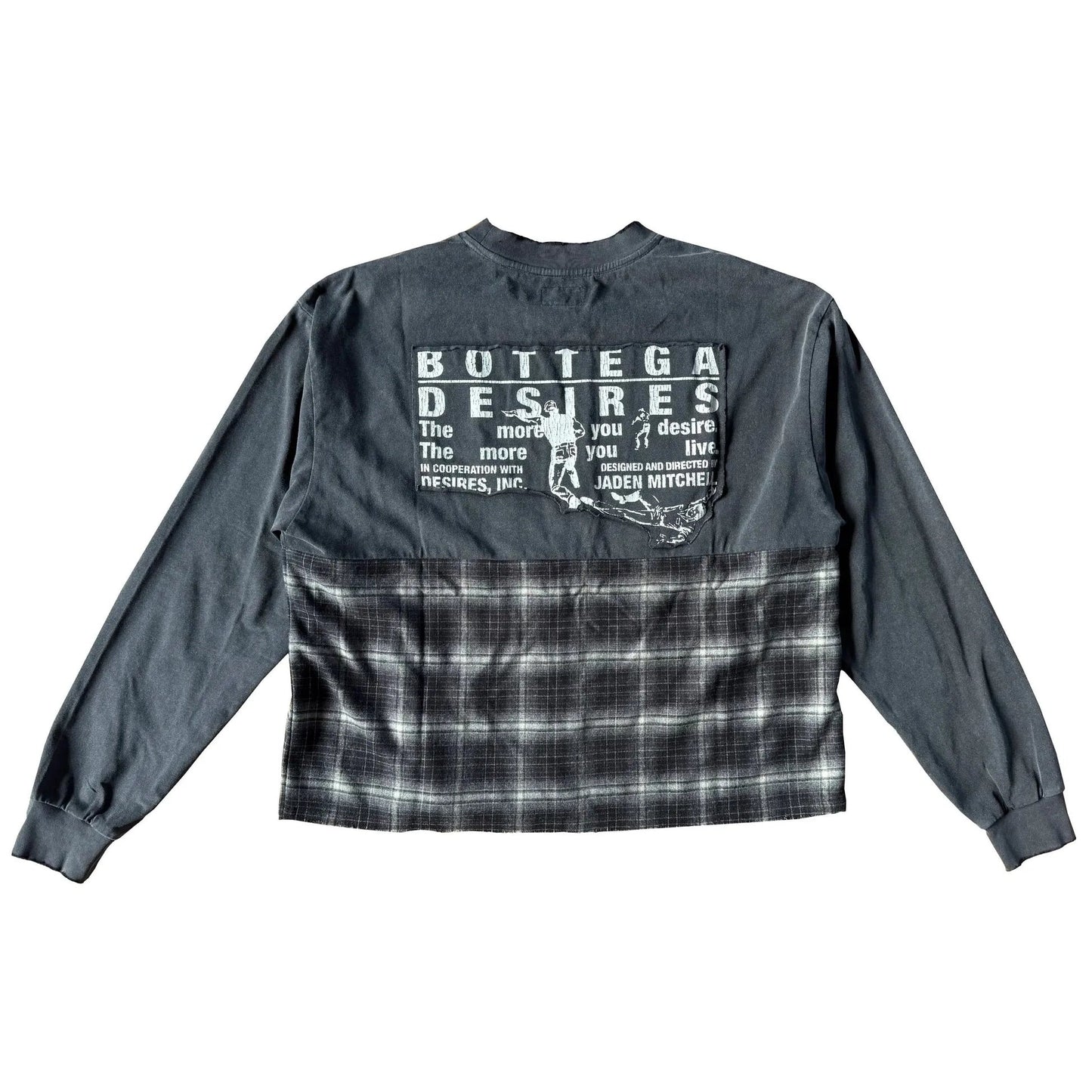 Bottega Desires Hybrid Flannel T-Shirt