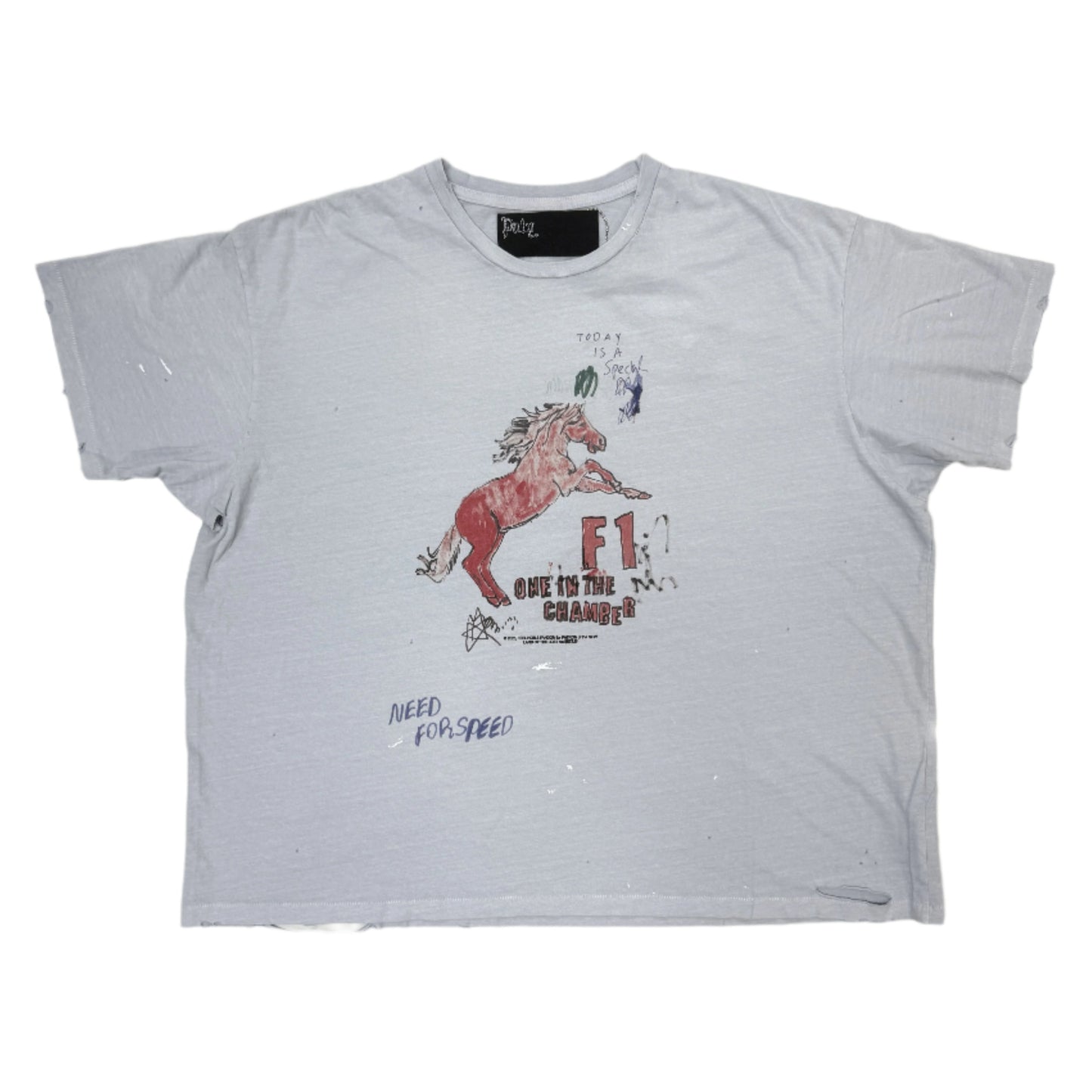 Paly F1 In The Chamber Tee Light Blue