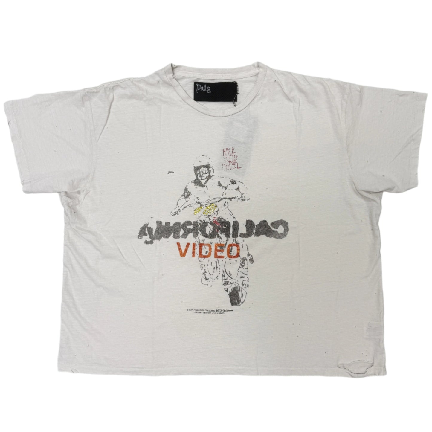 Paly Cali Video Tee Cream