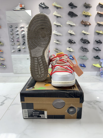 Nike Dunk Low Off-White Lot 6 (PREOWNED)