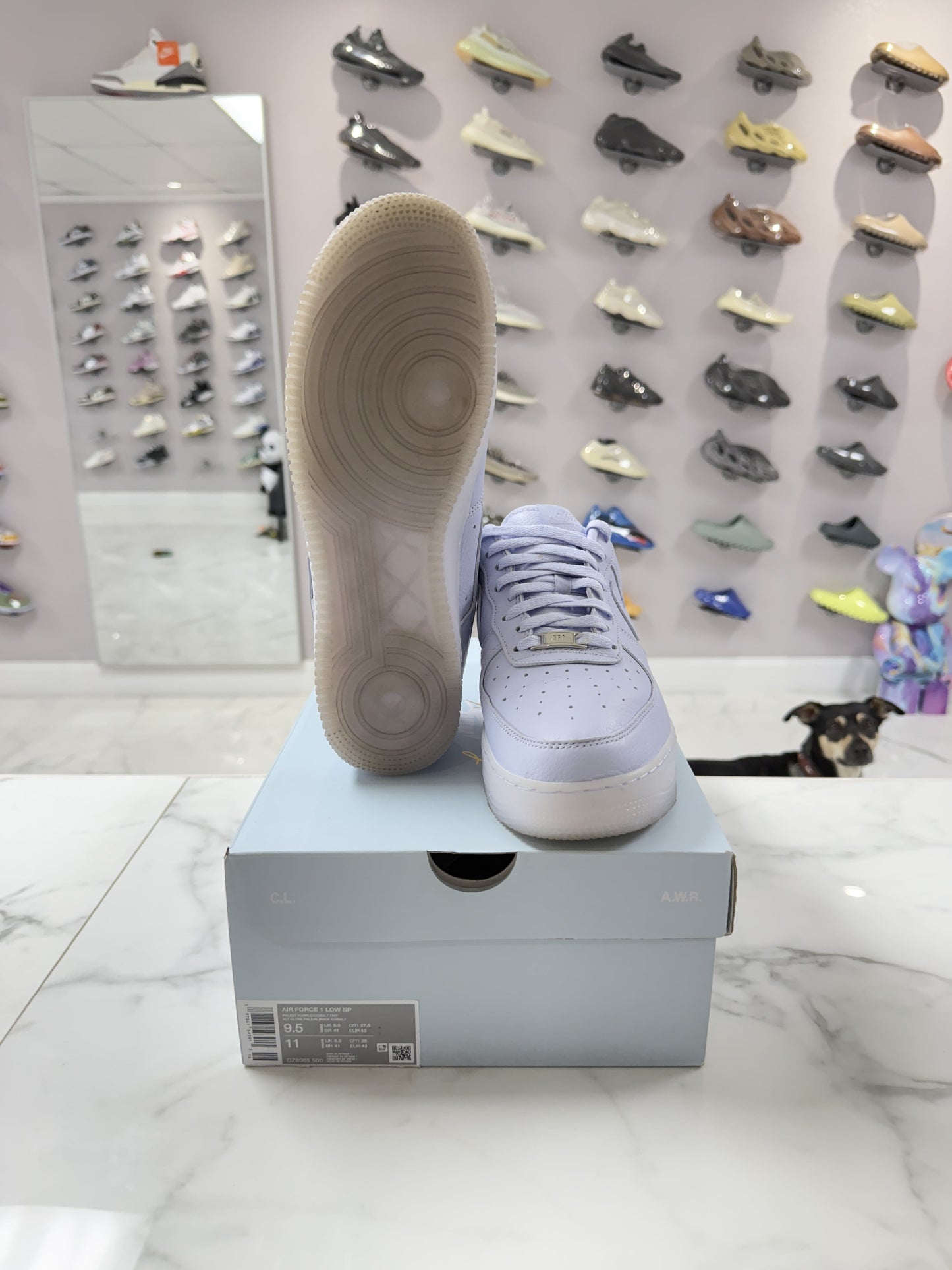 Nike Air Force 1 Low Drake NOCTA Certified Lover Boy Palest Purple (PREOWNED)