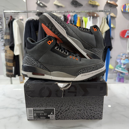 Jordan 3 Retro Fear Pack (2023) (PREOWNED)