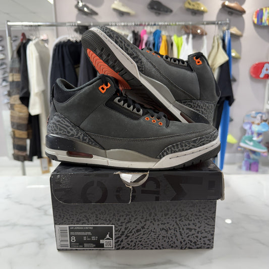 Jordan 3 Retro Fear Pack (2023) (PREOWNED)