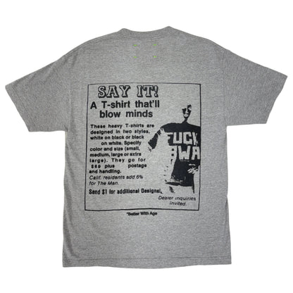 *Better With Age Fuck BWA Tee Grey