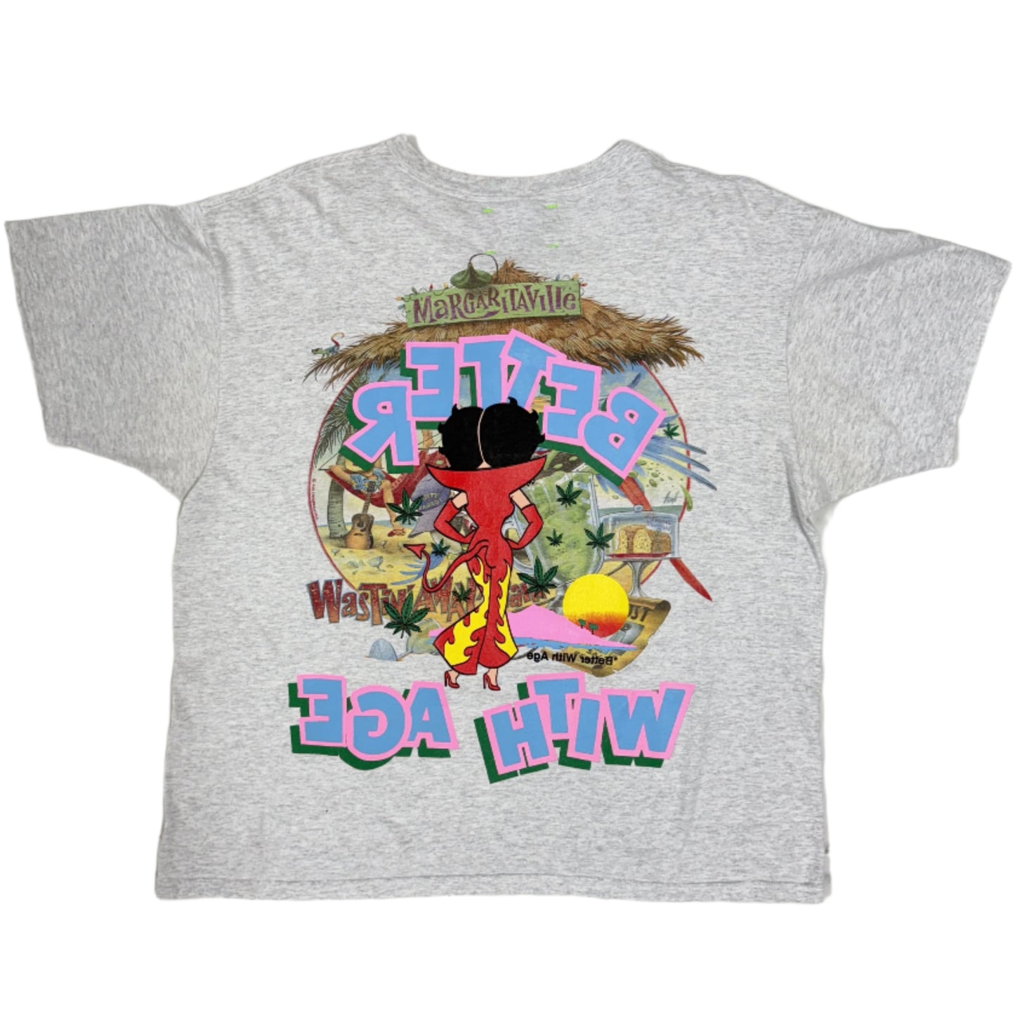 *Better With Age Better Boop Tee Grey