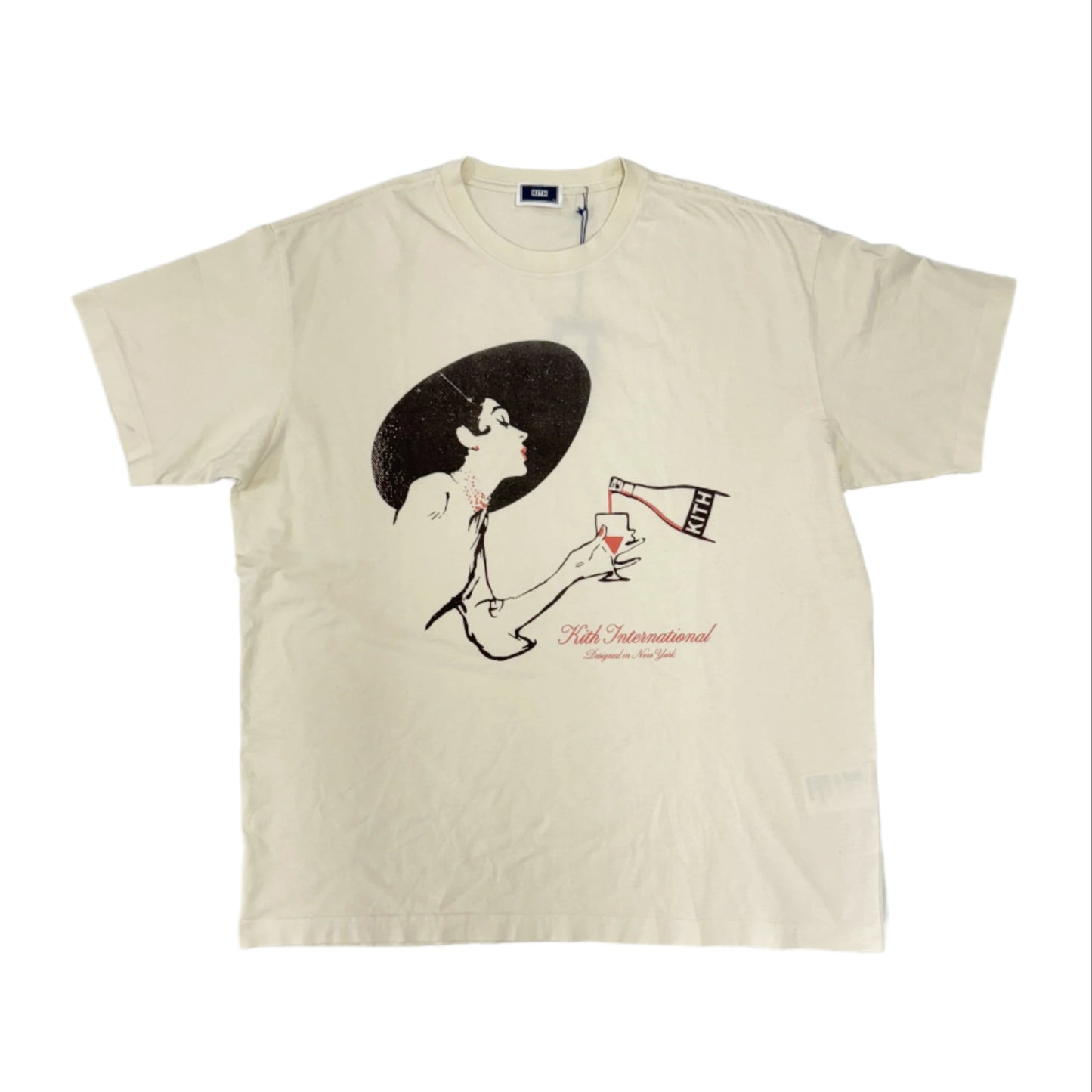 Kith Int. Wine Supply Vintage Tee Sandrift