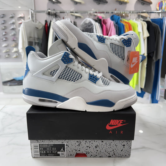 Jordan 4 Retro Military Blue (2024) (PREOWNED)