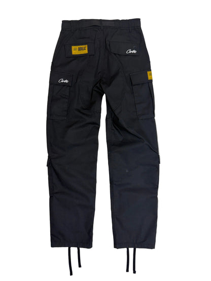 Corteiz 5 Starz Special Edition Guerillaz* Cargo Pant 'Black' (PREOWNED)