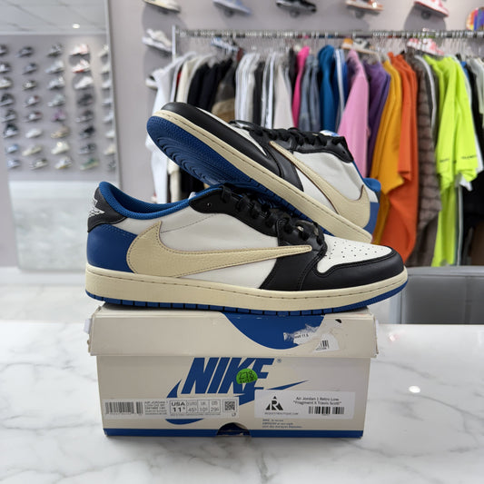 Jordan 1 Retro Low OG SP Fragment x Travis Scott (PREOWNED)