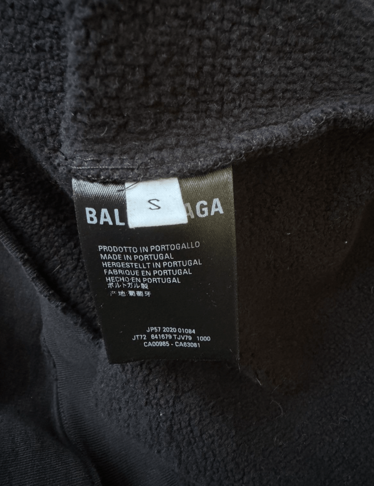 Balenciaga Free Your Mind Secret Society Distressed Hoodie (PREOWNED)