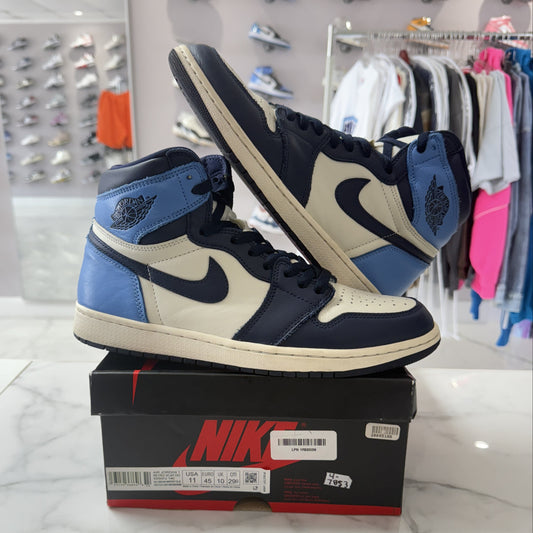 Jordan 1 Retro High Obsidian (PREOWNED)