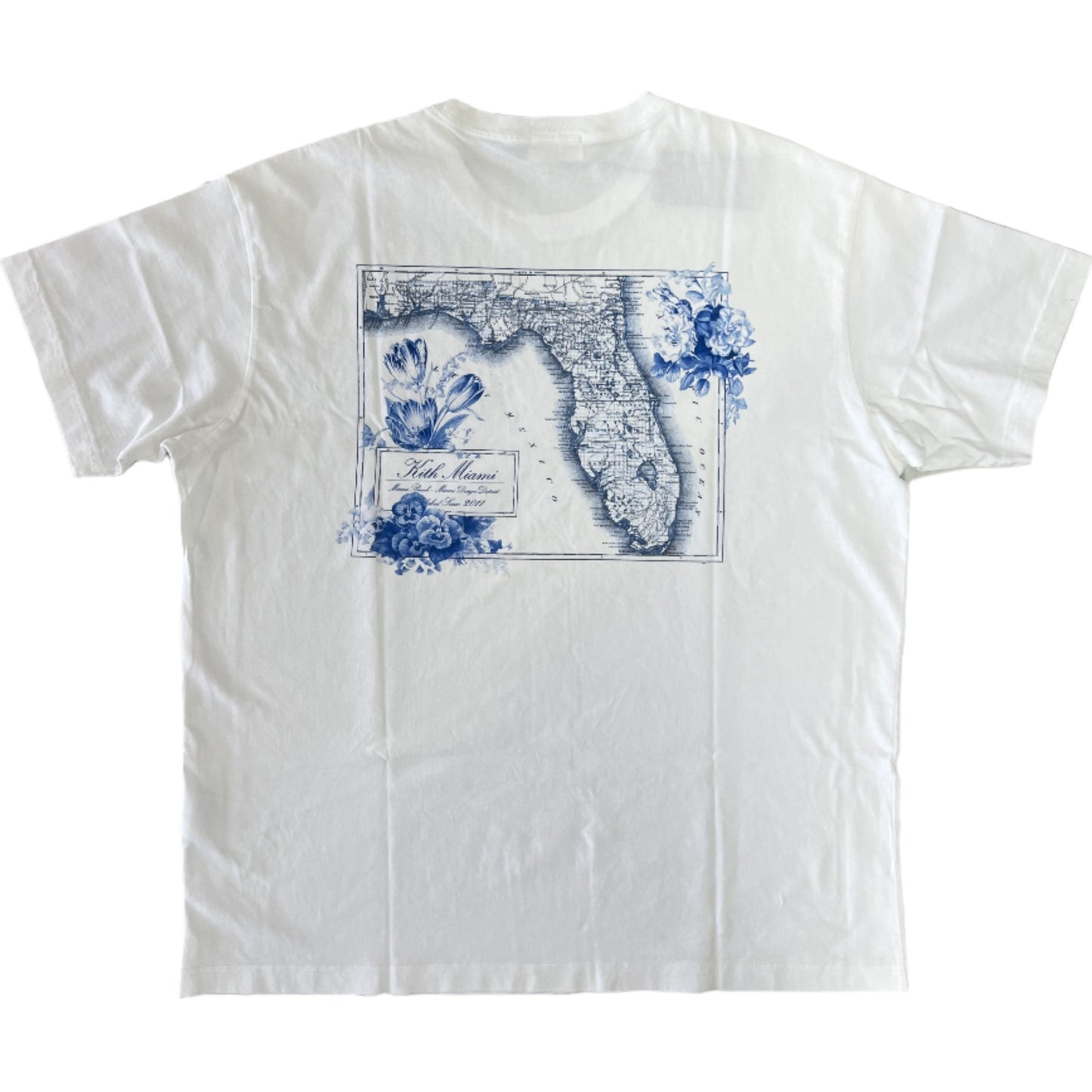 Kith Miami Florida Vintage Tee White