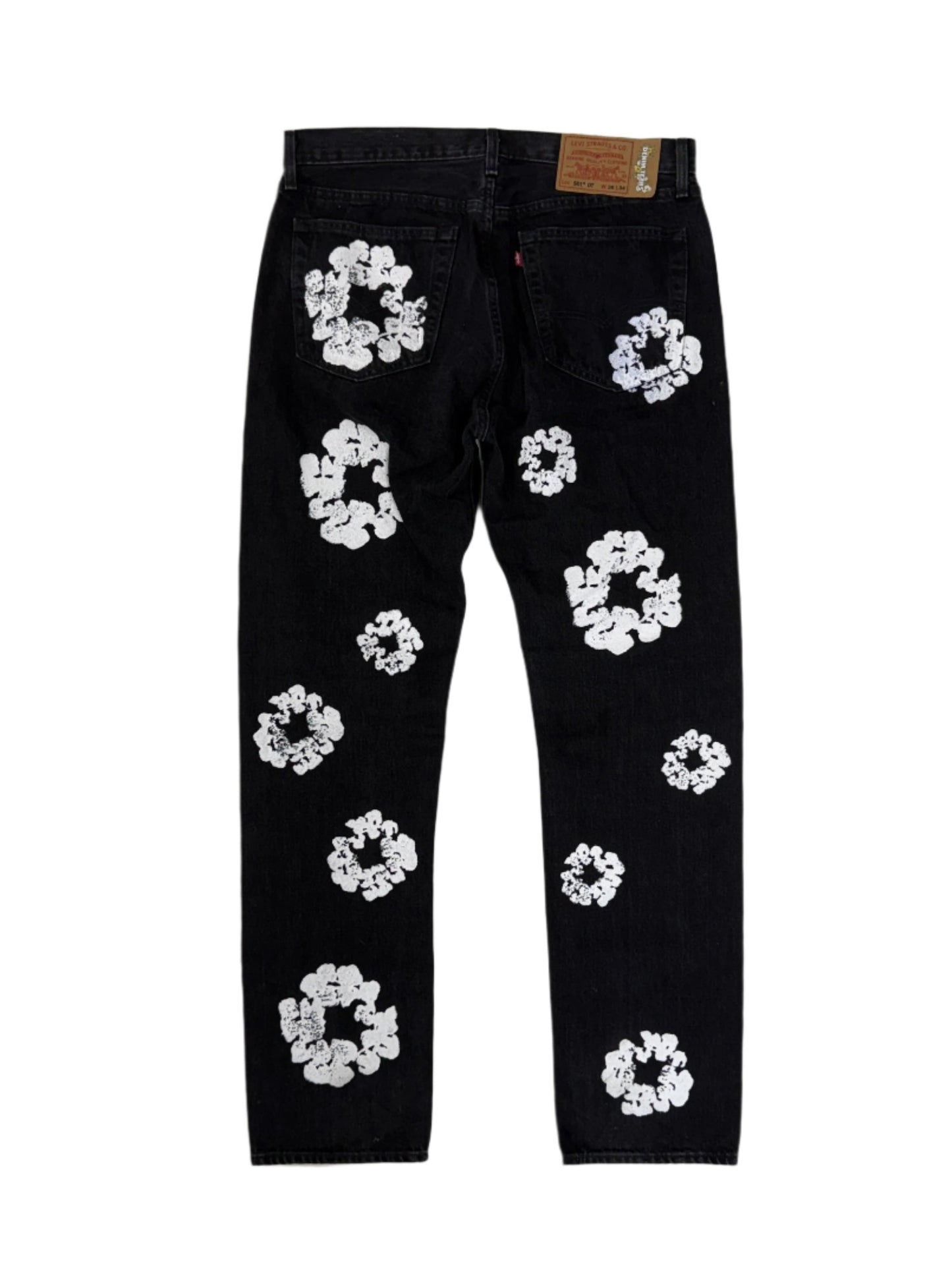 Denim Tears x Levi's Cotton Wreath Jean Black (PREOWNED)