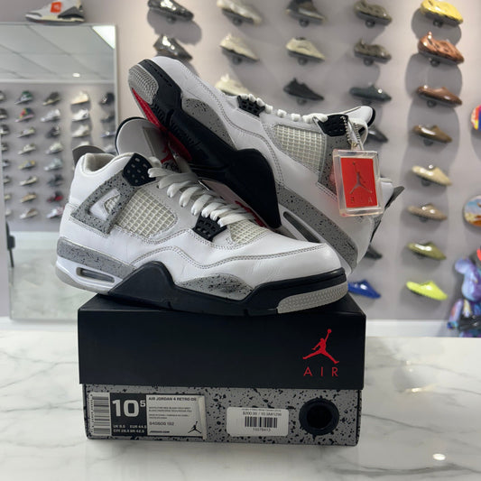 Jordan 4 Retro White Cement (2016) (PREOWNED)