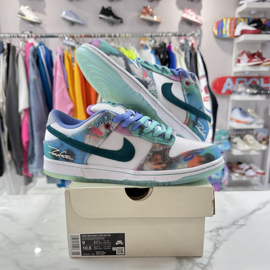Nike SB Dunk Low Futura Laboratories Bleached Aqua (PREOWNED)