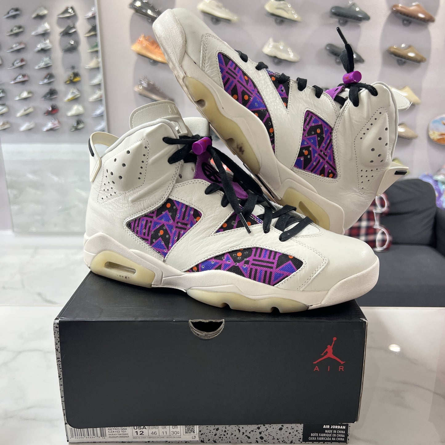 Jordan 6 Retro Quai 54 (2020) (PREOWNED)