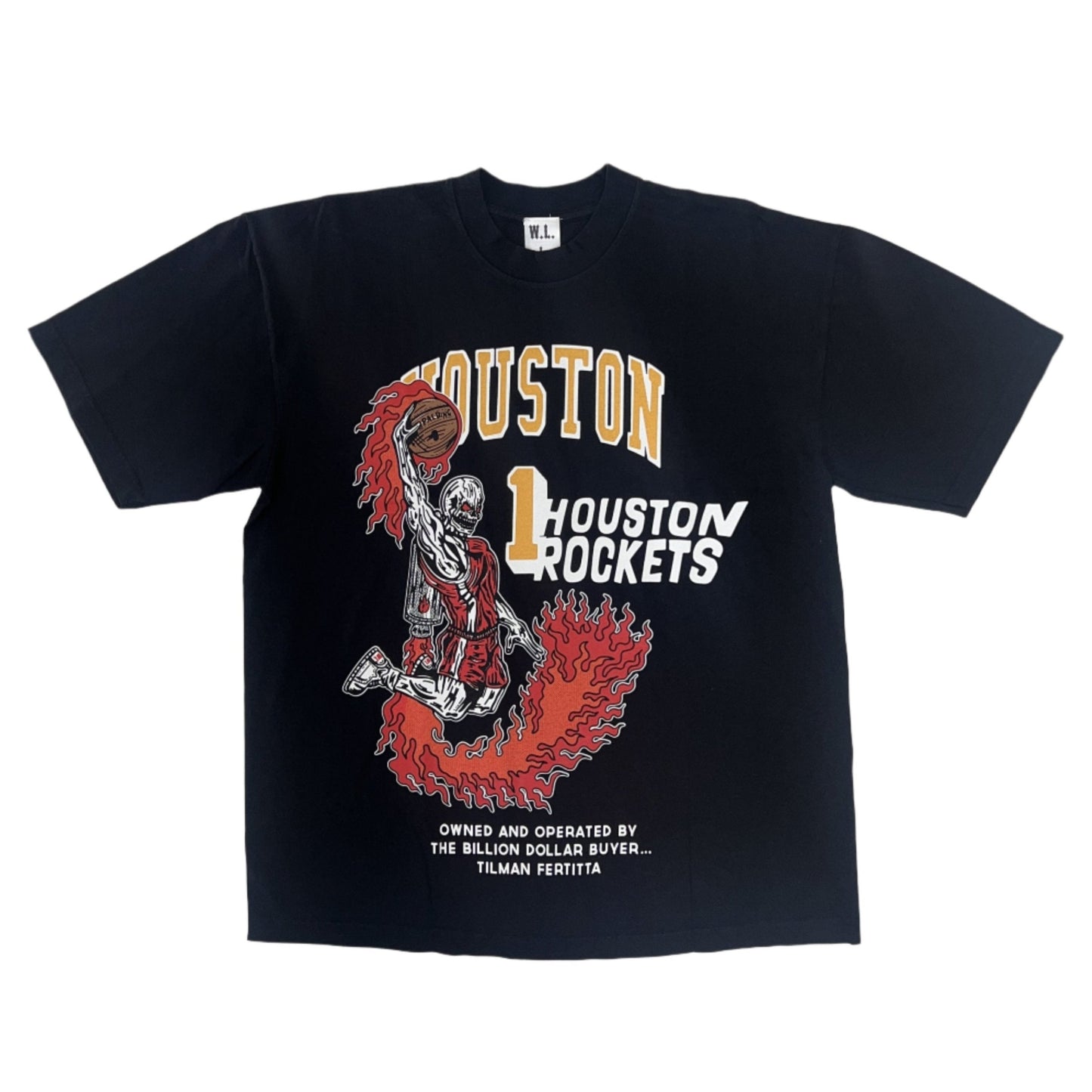 Warren Lotas Houston Rockets Tee Black