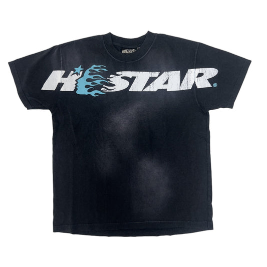 Hellstar Studios Cartoon Logo T-shirt Blue