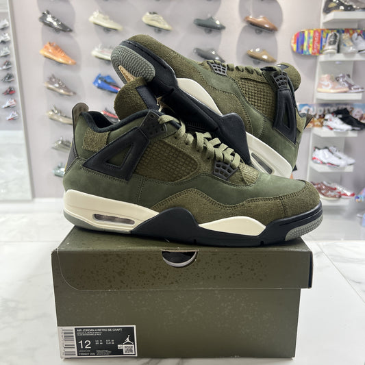 Jordan 4 Retro SE Craft Medium Olive (PREOWNED)